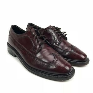 Essex Magic Men's Feather Soft Wingtip Grain Sz 9